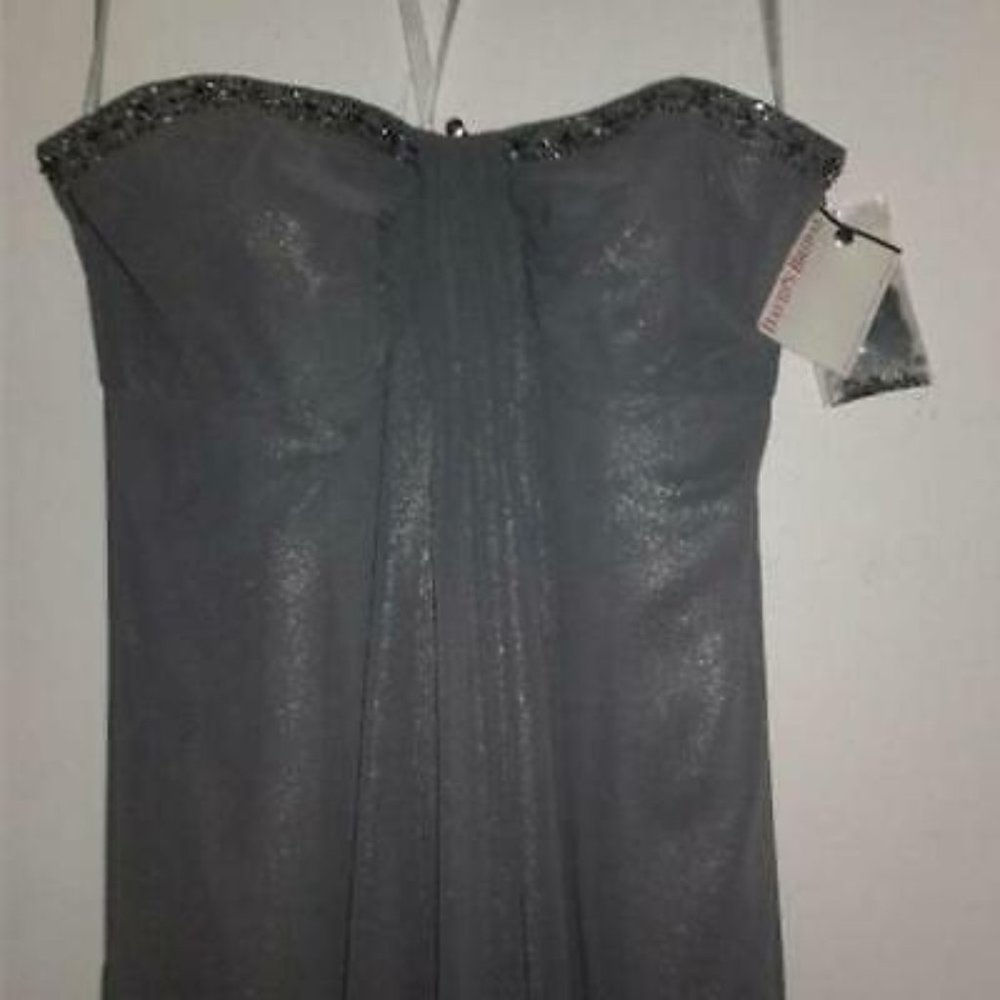 David's Bridal Dress Color: Pewter / Silver OBO
